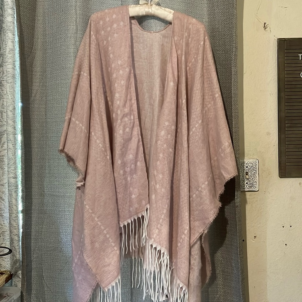 Gentle fawn cozy scarfigan